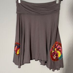 Magical Scraps Handmade Pull On Skirt Medium